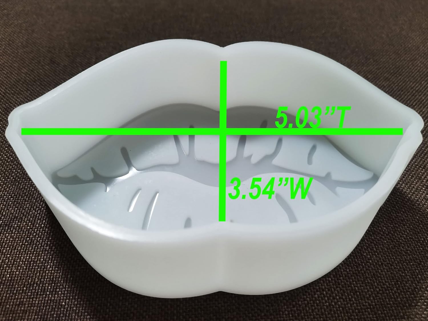 Pretty Lip Shape Car Freshie Molds, Lip Silicone Pendant Epoxy Resin Molds - for Aroma Beads - Candle Soap Clay Mold - DIY Handmade Freshies Mould Oven Safe【Large Size】