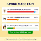 Coffee Concentrate - Cold Brew Coffee, Perfect for Hot or Iced Instant Coffees, Hot Drinks, Cold Brew Concentrate, 35 Servings