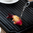 ICHAG Chinese Tea Set, Gongfu Tea Sets for Adults, China Gaiwan Teaset, 14-Piece Yangzhi Jade (茶具) Porcelain Set with Suspended Gaiwan & Tea Pet, Portable Travel Teaset for Home, Outdoor, Office Gifts