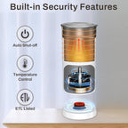 SIMPLETASTE Milk Frother, 4-in-1 Electric Milk Steamer, Automatic Warm and Cold Foam Maker and Milk Warmer for Latte, Cappuccinos, Macchiato