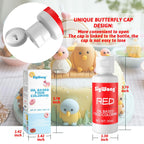 Oil Based Food Coloring for Chocolate - 50ml Red Upgraded Edible Oil Based Food Dye for Cake Decorating, Baking, Candy Melts, Cookie, Icing Frosting, Fondant, Meringues - 1.69 Fl.Oz Bottles