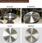 The Force Tamper Automatic Impact Coffee Tamper Adjustable Const Pressure and Autoleveling Duo-Distribute Set New