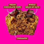 GoNanas Chocolate Chip Oat Flour Banana Bread Mix, Suitable for Plant Based Vegan Diets, Gluten Free Dairy Free Snacks, Healthy Snacks For Adults, Muffin Mix, Nut Free, Cupcakes Dessert, NON-GMO, 1pk