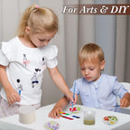 TaoBary 800 Pcs Disposable Paper Coasters Bulk 1MM, 4 Inch Round Cardboard Coasters Blank for Bar Drinks DIY Crafts Arts Wedding (White)