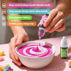 12 Color Gel Food Coloring Liquid Set-KATSPRO Food Grade Tasteless Vibrant Kids Food Coloring Dye for Baking Icing Cake Decorating Cookie Fondant, Frosting, Cookies, Christmas Baking, Easter Egg and DIY Supplies Kit - 0.25 Fl.oz(6ml)/Bottles