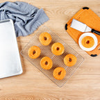 Restaurantware Met Lux 11.8 x 16.9 Inch Wire Baking Rack 1 Heavy-Duty Oven Wire Rack - Fits Half Size Sheet Pan Dishwashable Stainless Steel Cooling Rack Elevated Feet Oven-Ready Up To 575F