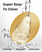 3 Pcs 54mm Espresso Puck Screen - 0.2mm Ultra Thin Espresso Puck, Metal Reusable Coffee Filter, Compatible with Espresso Machine 54mm Portafilter Basket (Golden)