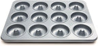 Fox Run Non-Stick Mini Donut Pan, 12-Cavity Donut Mold, Makes 2" Bite Sized Donuts