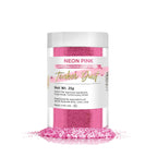 BAKELL Neon Pink Edible Glitter, 25 Grams | TINKER DUST Edible Glitter | KOSHER Certified | 100% Edible Glitter | Cakes, Cupcakes, Cake Pops, Drinks, Dessert Vegan Glitter & Dusts (25g, Neon Pink)