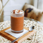 15 Oz Glass Cups with Lids and Straws, Vintage Embossed Glassware for Whiskey Cocktail Beer, Iced Coffee Cup with Lid (2 PACK)