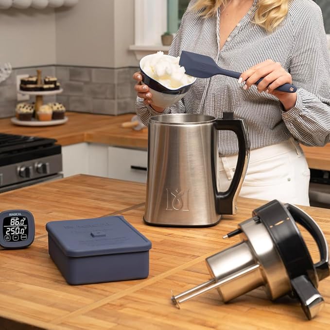Magical Butter MB2E Plus Bundle – Infuser Machine with Filter Press & Spatulas for Easy Straining, Mixing & Cleanup