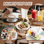 MAQIHAN 250PCS Individually Wrapped Wooden Coffee Stirrers - 5.5 Inch Biodegradable Beverage Stir Sticks for Hot & Cold Drinks, Eco-Friendly Disposable Coffee Sticks for Office, Home, Café