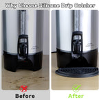 Coffee Drip Tray for Hamilton Beach 45 Cup Coffee Beverage Dispenser, Silicone Drip Pan for Drink Dispenser