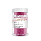 BAKELL Cranberry Edible Glitter, 25 Grams | TINKER DUST Edible Glitter | KOSHER Certified | 100% Edible Glitter | Cakes, Cupcakes, Cake Pops, Drinks, Dessert Vegan Glitter & Dusts (25g, Cranberry)