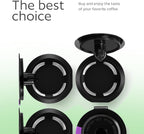 GoodCups 4 Reusable K Cups for Keurig - 4 Black Refillable Kcups Coffee Filters for Keurig Coffee Makers