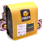 Tanzanian Peaberry Coffee, Single Serve Coffee Pods, Premium Tanzania Peaberry Single Origin Fresh Roasted Coffee | K-Cup Compatible Brewers | Cubico Coffee | 10 Count