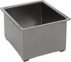 Rattleware Knock Box Holder For Home, Cafe, Restaurant, Hotel, Office, or Commercial Establishment - Heavy Duty Knock Box Holder Trusted By Baristas Worldwide - Stainless Steel (6" x 5.5" x 4")