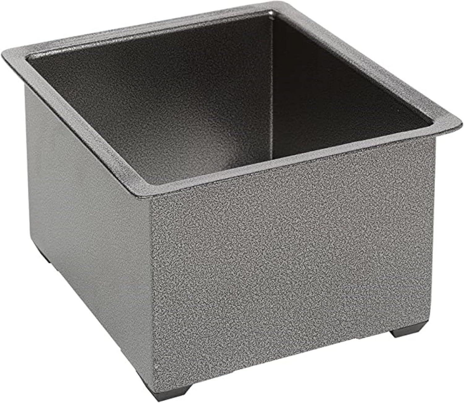 Rattleware Knock Box Holder For Home, Cafe, Restaurant, Hotel, Office, or Commercial Establishment - Heavy Duty Knock Box Holder Trusted By Baristas Worldwide - Stainless Steel (6" x 5.5" x 4")