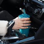 BJPKPK 26oz Tumbler With lid And Straw Stainless Steel Travel Coffee Mug Insulated Tumblers Cups,Laguna