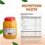 Fanale Coconut Jelly Topping nata de coco for Bubble Tea 8.3 lb | Mango Jelly | for Boba Tea, Smoothies, Slushes, Desserts | 8.3 pound (Pack of 4) | JEL003-CS