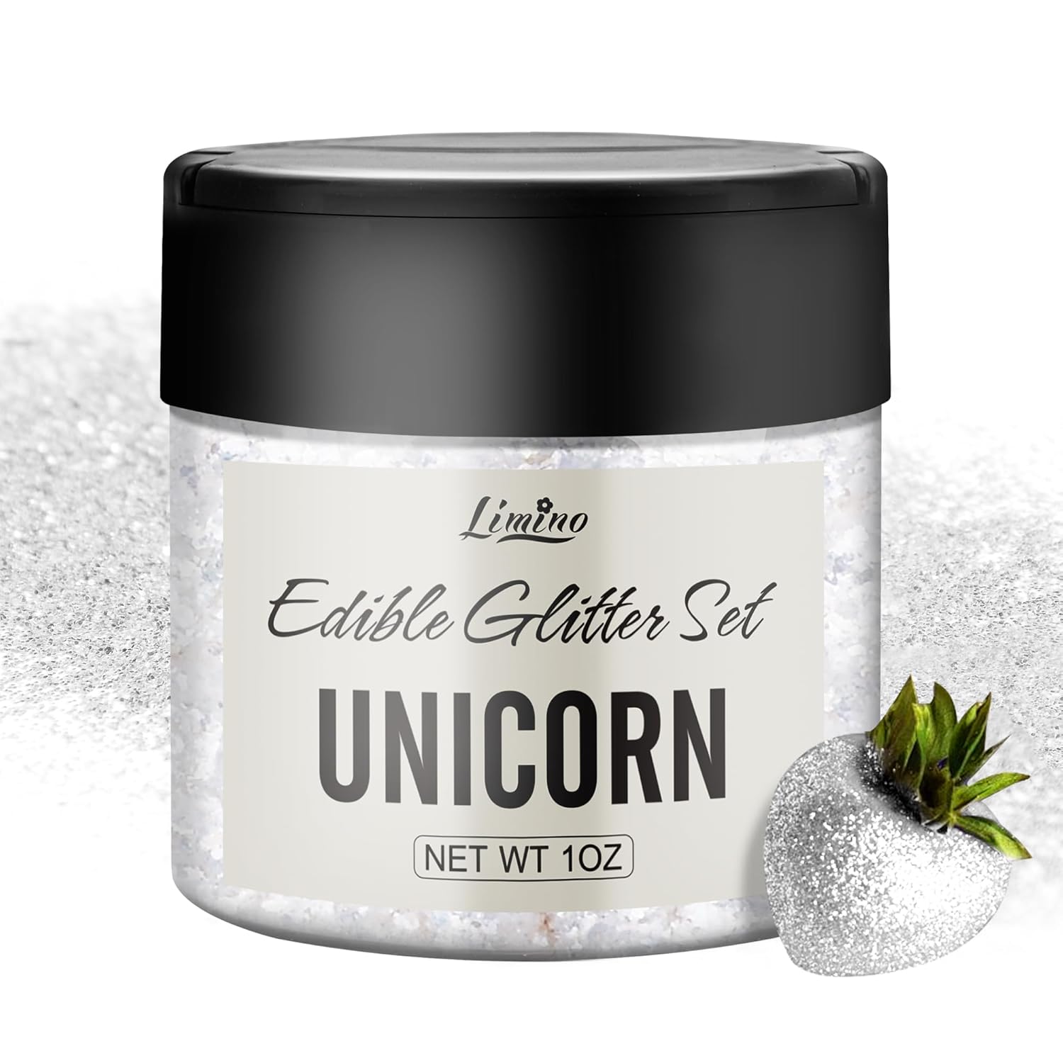 Edible Glitter - 30g Edible Luster Dust Metallic Food Grade Coloring Glitter for Drinks, Baking, Cake Decorating - Edible Dust Powder Shimmer Sprinkle Powder for Icing, Cocktail, Candy (Unicorn)