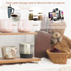 Coffee Mug Holder Wooden Cup Station Organizer 3 Tier Cup Holder for Coffee Bar Mug Display Rack for Countertop Mug Holder Shelf for Home Kitchen Walnut Wood