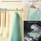 28"X20" Silicone Baking Mat Extra Large Non-stick Pastry Mat with High Edge, Dough Rolling Board for Pastry, Macarons, Pies, Bread, Cookies, Pizza, Fondant, Pasta, Food Grade Silicone Baking Supplies