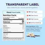 Javvy Coffee Concentrate - Cold Brew Coffee, Perfect for Hot or Iced Instant Coffees, Hot Drinks, Cold Brew Concentrate, 35 Servings - French Vanilla