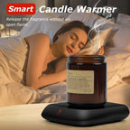 PUSEE Large Candle Warmer Plate with 6H Auto Shut Off, Coffee Mug Warmer with 3 Temp Settings,Wax Candle Warmer Safely Releases Scents Without a Flame,Tea Cup Warmer for Desk in Your Home & Office