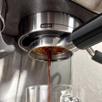 54mm Bottomless Portafilter Compatible with Breville Barista Express, BES870XL, BES870BSXL, BES878BSS, BES880BSS Espresso Machine (ABS Handle-Black)