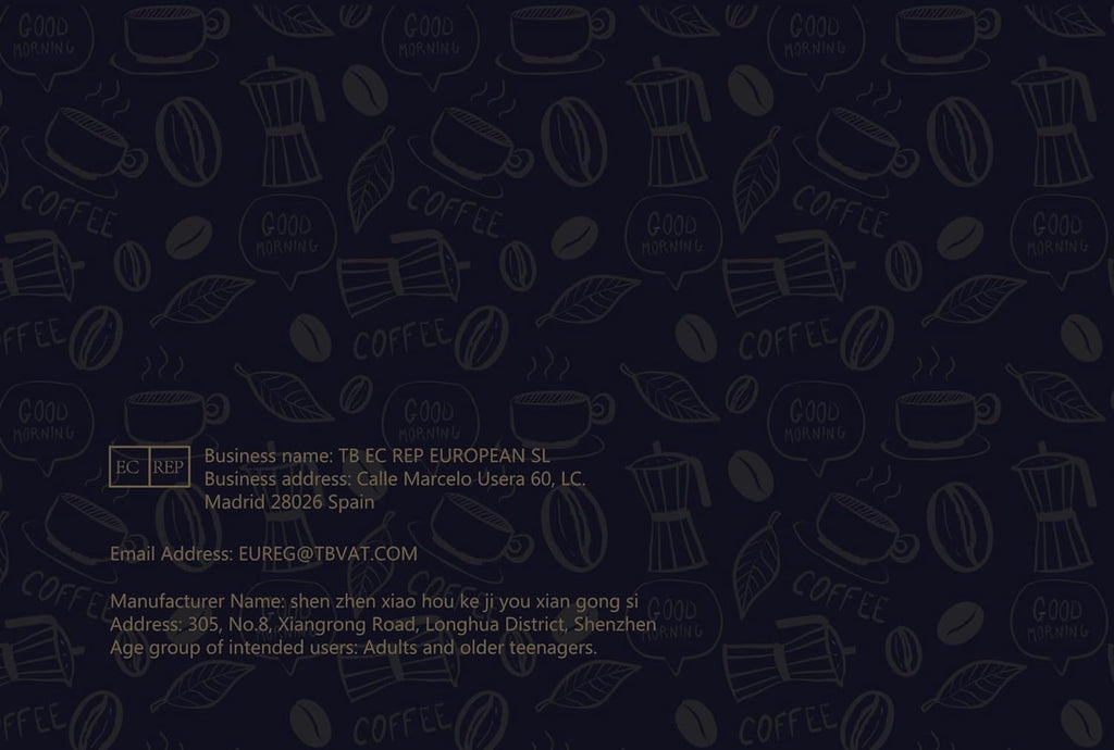 homEdge Mini Procelain Espresso Cup, 4 Ounces / 120 ml Tiny Ceramic Coffee Mugs Demitasse for Espresso, Tea- Set of 6, Red