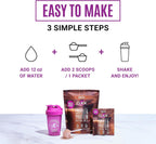 Click Coffee Protein, Protein & Real Coffee All-in-One, Meal Replacement Nutrition Drink, Mocha Flavor, 23 Essential Vitamins, Double Shot Espresso Coffee, Hot or Cold, 15.8-Ounce