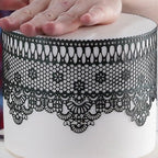 GROWTAIL Lace Molds Silicone,Cake Fondant Embossing Mat,Lace Molds for Cake Decorating Edible Lace