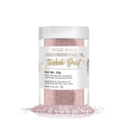 BAKELL Rose Gold Edible Glitter, 25 Grams | TINKER DUST Edible Glitter | KOSHER Certified | 100% Edible Glitter | Cakes, Cupcakes, Cake Pops, Drinks, Dessert Vegan Glitter & Dusts (25g, Rose Gold)