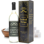 Liquid Alchemist Simple Syrup for Cocktails - Real Ingredients Make our Simple Sugar Syrup the Perfect Old Fashioned Mix - Non-GMO, Gluten Free & Vegan (25 oz)