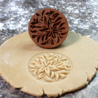 Wood Cookie Stamp, 2.5 Inch (Bluebells CS-031)