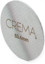 Crema Coffee Products 53.4mm Puck Screen for Barista Models | 1.7mm Thick 316L Steel Filter | Balanced Water Flow for Improved Extraction |Prevent Channeling & Reduce Maintenance|Durable,Easy to Clean