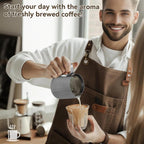 6pcs Espresso Tamper Set, Barista Tools Kit for Coffee Machine, Spring-Loaded 304 Stainless Steel Base 30lbs Coffee Calibrated Tamper kits for Enjoying cafes Home Office hotels(51mm)