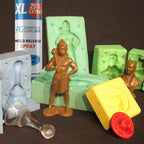 Silicone Mold Release Spray (4x16.9 fl oz / 500ml) Release Agent for Epoxy Resin, Candle & All Molds | Smooth, Non-Stick Lubricant for Easy Removal | 4 Pack, Molds are not Included