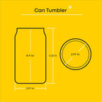 JoyJolt Star Wars Now Playing Collection Tumblers, 16.9oz Classic Can Shape Glass Tumbler Set of 4 w/Glass Straws