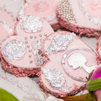 NiHome Edible Food-Grade Glimmer Powder Glitter Luster Dust Metallic Food Decorating Sprinkle Glimmery Dust for Drink Wine Beverage Cake Candy Dessert Bakery Restaurant Vegan (0.18oz/5g, White)