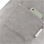 No-Tie Canvas Apron Heavy-Duty 16OZ Work Apron with Front Pocket Extra Long Straps Adjustable M–XXL