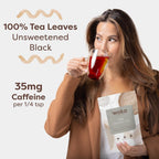 Waka Instant Black Tea Mix, Kenyan - 100% Tea Leaves, No Additives, Unsweetened Tea Powder for 50 Quarts or 200 Cups – Easy and Quick Hot or Iced Teas (4.5oz)