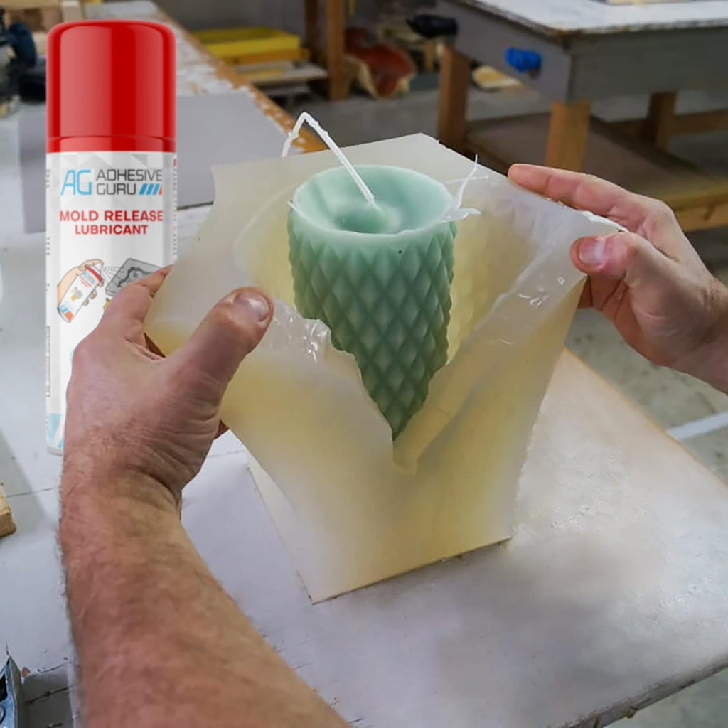 Silicone Mold Release Spray (13.5 fl oz / 400ml) Release Agent for Epoxy Resin, Candle & All Molds | Smooth, Non-Stick Lubricant for Easy Removal | 1 Pack