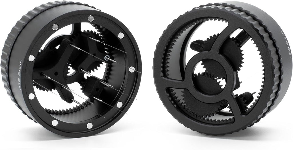 ARO Orbit PRO™ | Aluminum Spirographic WDT Tool | Mechanical Geared Spinning Distribution Tool for Home Baristas and Professional Cafés | Compatible with 58mm Portafilters