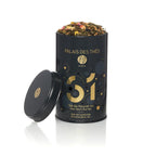 Palais des Thés - N°31 New Year's Eve Green Tea - Holiday Blend with Sweet Rose and Elderberry - 3.5oz Loose Leaf Metal Gift Tin, Serves 20-25 Cups