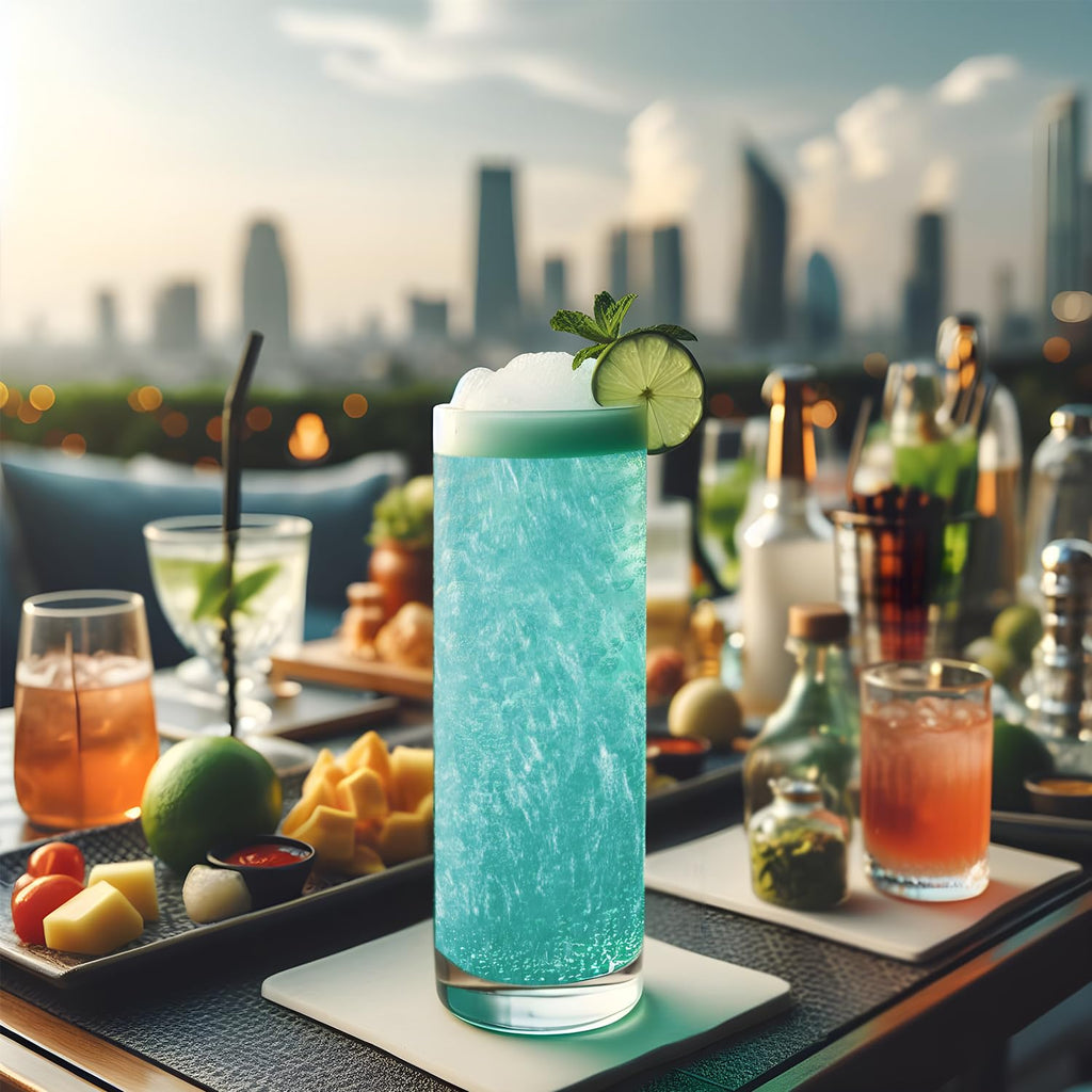 Bakell - Turquoise Tinker Dust (4g, 1x Mini Spray Pump) Edible Glitter for Food, Desserts, and Beverages!