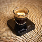 WACACO Exagram Pro Coffee Scale with Timer, Smart Espresso Scale with Carrying Box, Automatic Timing Rechargeable Mini Digital Coffee Weight Scales Gram&Ounce&Milliliter, Food Kitchen Scale, Black