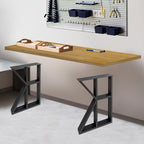 Butcher Block Countertop | 71x24in Wood Board Countertop | DIY Washer Dryer/Island/Kitchen Counter-top | countertop Cutting Board | 1102lbs Load Capacity | Wood Color | NO Base Legs, 1.38in Thick