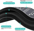 Rubber Dish Drying Mat for Kitchen Counter Large Grey Washable Quick Home Coffee Pad Fit Under Sink,Bar,Utensils or Stemware (24x18in)